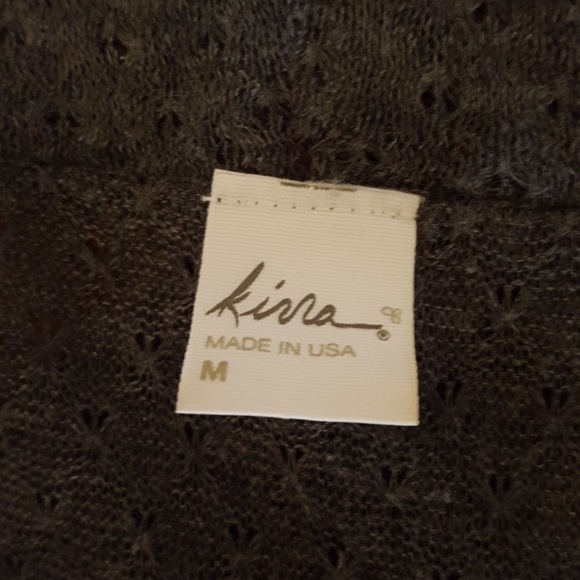 Kirra open front grey cardigan Size M - Picture 3 of 3